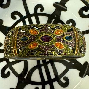 Heidi Daus jeweled hidden watch bracelet